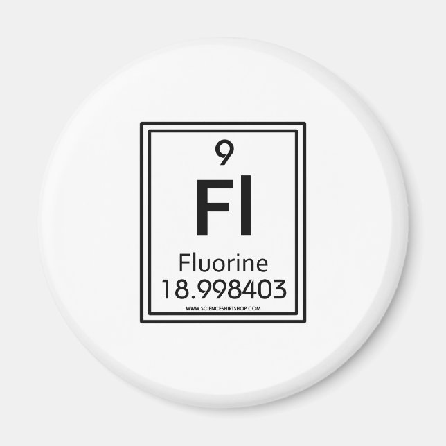 009 Fluorine Magnet (Front)