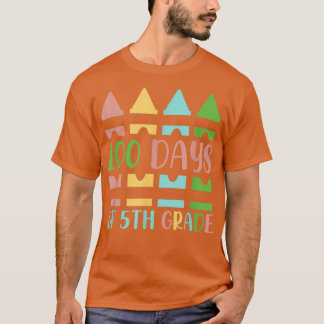 00 Days Of 5th Grade School Kids Happy 00 Days Of T-Shirt