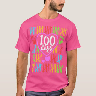 00 Days of School for Teachers Women Counting Gift T-Shirt
