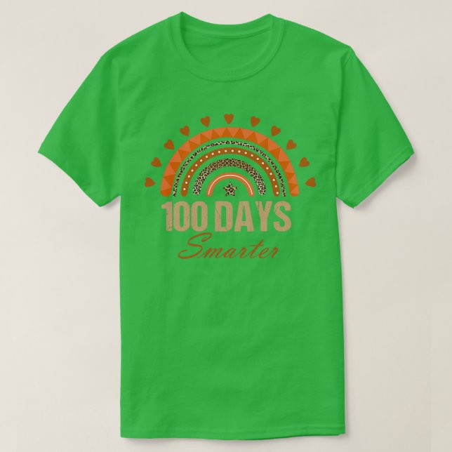 00 Days Smarter Brown T-Shirt (Design Front)
