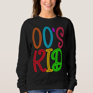 00's Kid Costume Vintage Retro 2000's Kid 1 Sweatshirt