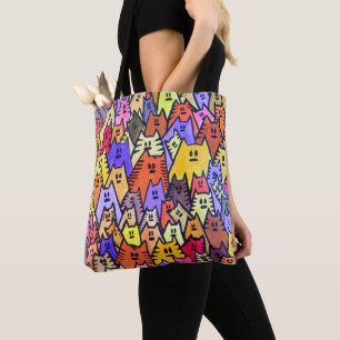 0101 - Cats Tote Bag