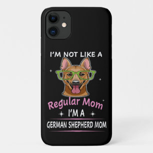010 I'm Not Like A Regular Mum I'm A German Shephe Case-Mate iPhone Case