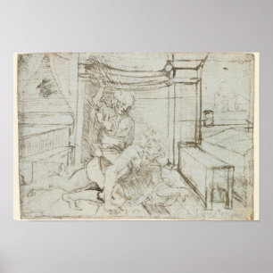 01147 Ludwig Wilhelm, Count of Baden , 1705 Poster