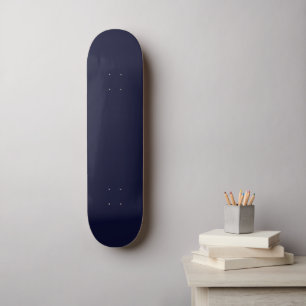 #014 Dark Navy Colour Collection Skateboard