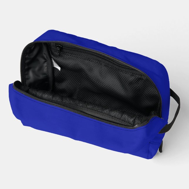 #018 Egyptian Blue Colour Collection Dopp Kit (Open)