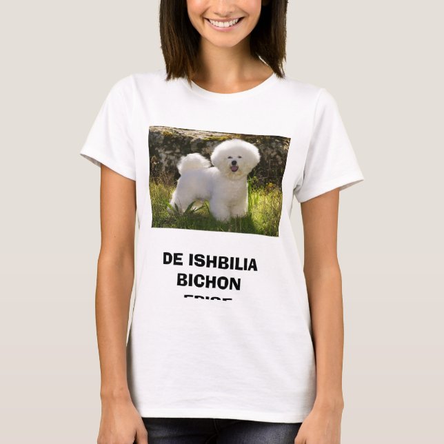 01, DE ISHBILIA BICHON FRISE T-Shirt (Front)