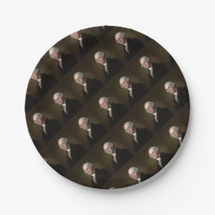 01 George Washington Paper Plate