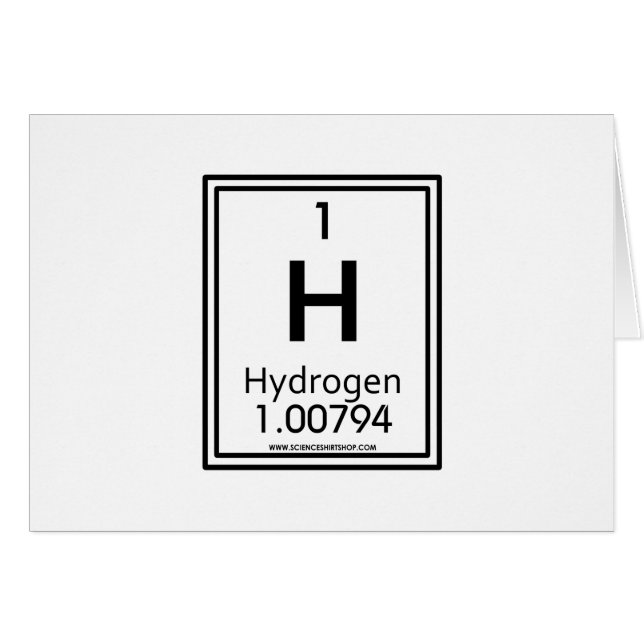 01 Hydrogen (Front Horizontal)