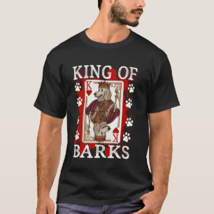 01 King of Barks & King of hearts cute Poodle owne T-Shirt