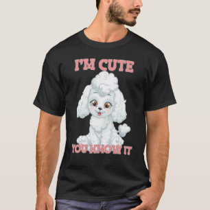 01 Sugar Sweet Poodle T-Shirt
