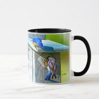 020 Bluebird Nesting 11 oz Classic Mug