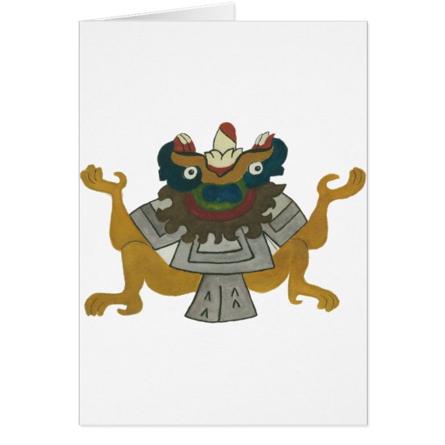 02.Tlaltecuhtli - Mayan / Aztec Creator God (Front)