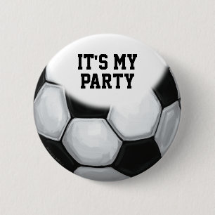 02of12 Birthday Custom Soccer Ball 6 Cm Round Badge