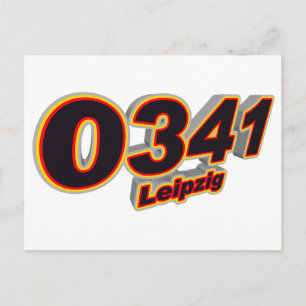 0341 Leipzig Postcard