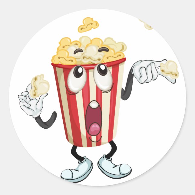 035 CLASSIC ROUND STICKER (Front)