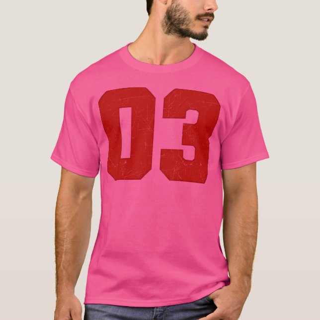 03  Grunge Red T-Shirt (Front)
