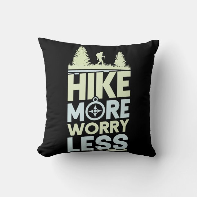 03.Hiking Hike More Worry Less Cushion (Front)