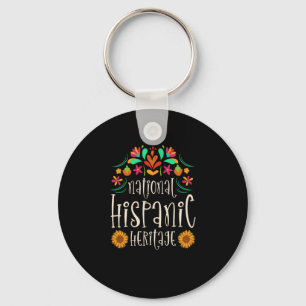 03.National Hispanic heritage Month all countries. Key Ring