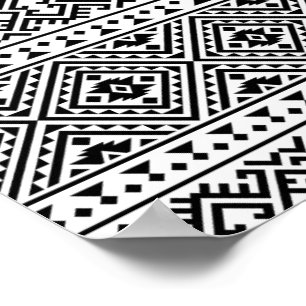 04012020-Tribal-ethnic-Pattern-08 Poster