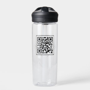 045692 secret QR coded message Water Bottle