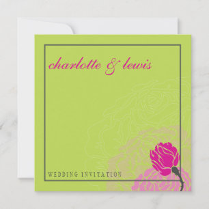 047-Laura :: WEDDING INVITES :: elegant rose