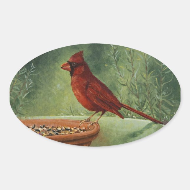 0487 Cardinal Stickers (Front)