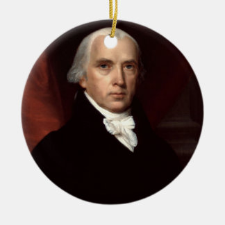 04 James Madison Ceramic Tree Decoration