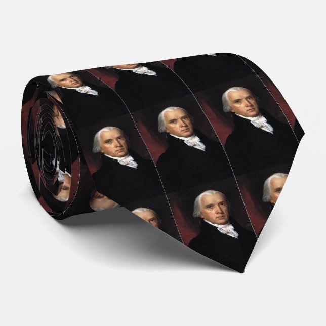 04 James Madison Tie (Rolled)