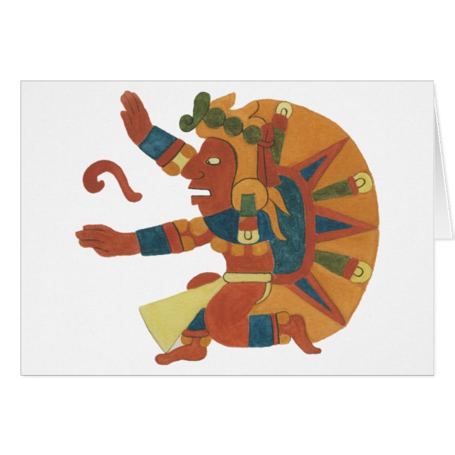 04.Tonatiuh - Mayan / aztec Creator God (Front Horizontal)