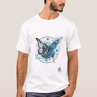 06 galaxy Butterfly diamond T-Shirt