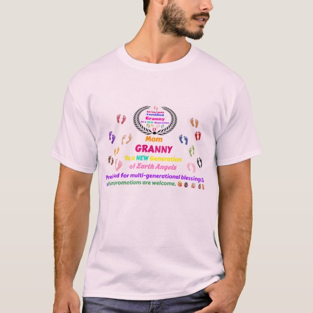 07/20/2025 Granny Commemorative  T-Shirt (Front)