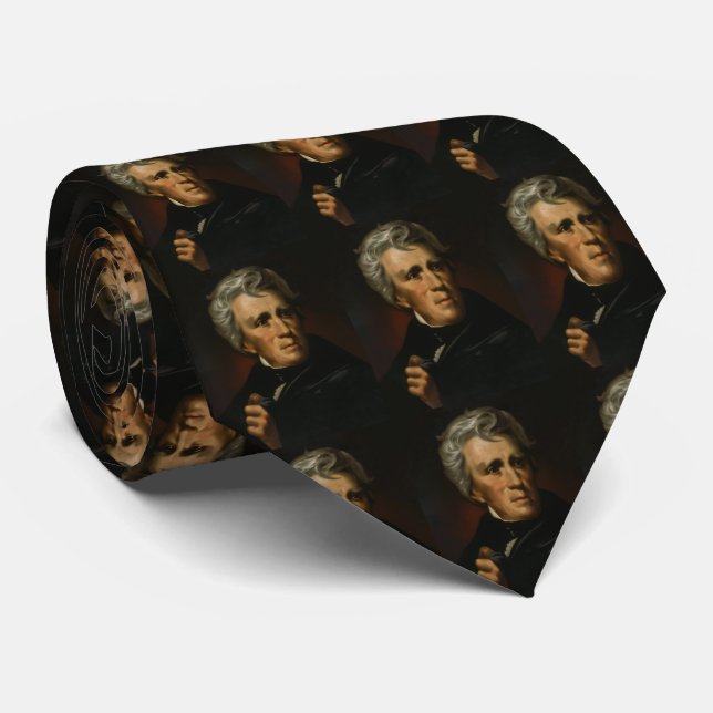 07 Andrew Jackson Tie (Rolled)