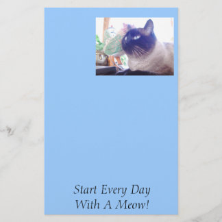 089, Start Every Day With A Meow!, Start Every ... Stationery