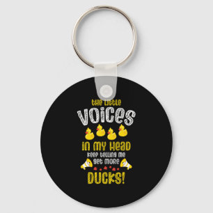08.Rubber duck for a Duck Lovers Key Ring