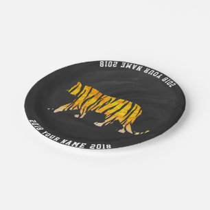 08of12 Tiger Custom Party Plate