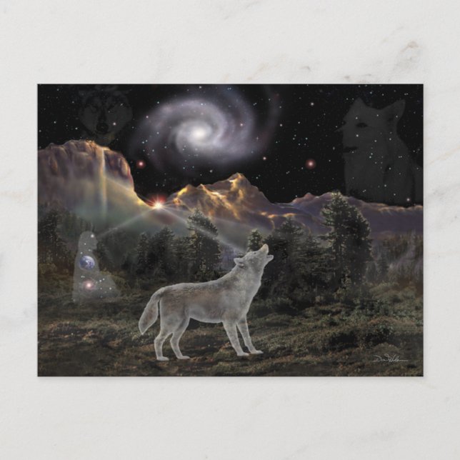 08StarWolf-5.8x4.2-Postcard Postcard (Front)