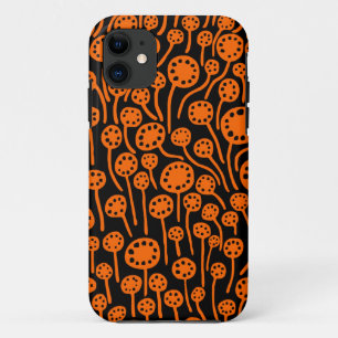 090512 Orange on Black Case-Mate iPhone Case