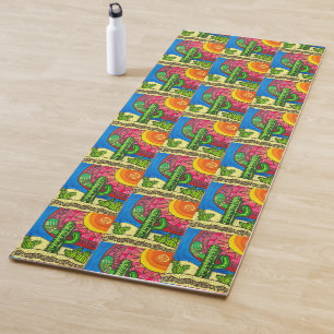 096 - Desert Giant Pattern  Yoga Mat
