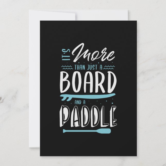 09.Its More Than Just A Board And A Paddle Save The Date (Front)