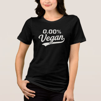 0.00% Vegan Tri-Blend Shirt