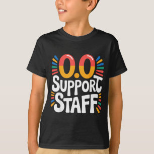 0.0 Suprt Staff Marathon Cheer Squad - T-Shirt
