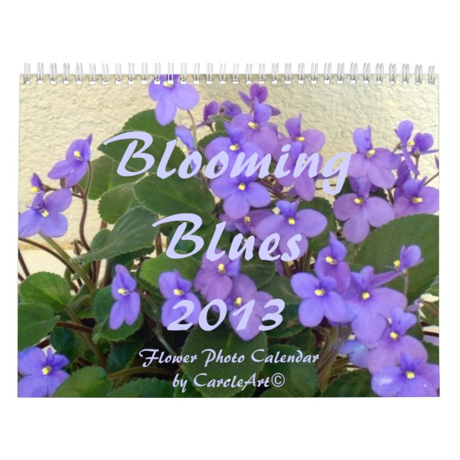 0 2013 Blooming Blues Calendar (Cover)