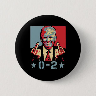 0 2 Funny Trump 2024 Trump 2024 Win Victory Winner 6 Cm Round Badge