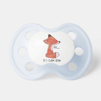 0-6 months Pacifier with fox image