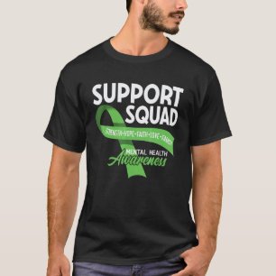 0 Awareness I Support Squad I Depression & Mental  T-Shirt