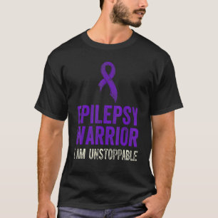 0 Epilepsy Awareness Fun Medical Epileptic Warrior T-Shirt