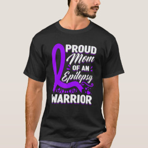 0 Epilepsy Support Warrior Epilepsy Awareness Mont T-Shirt