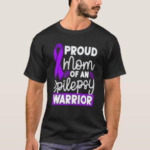0 Epilepsy Support Warrior Epilepsy Awareness Mont T-Shirt
