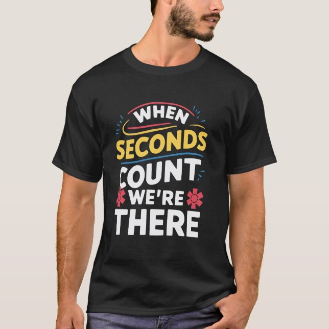 0 First Responder Emergency Medical Services Param T-Shirt (Front)